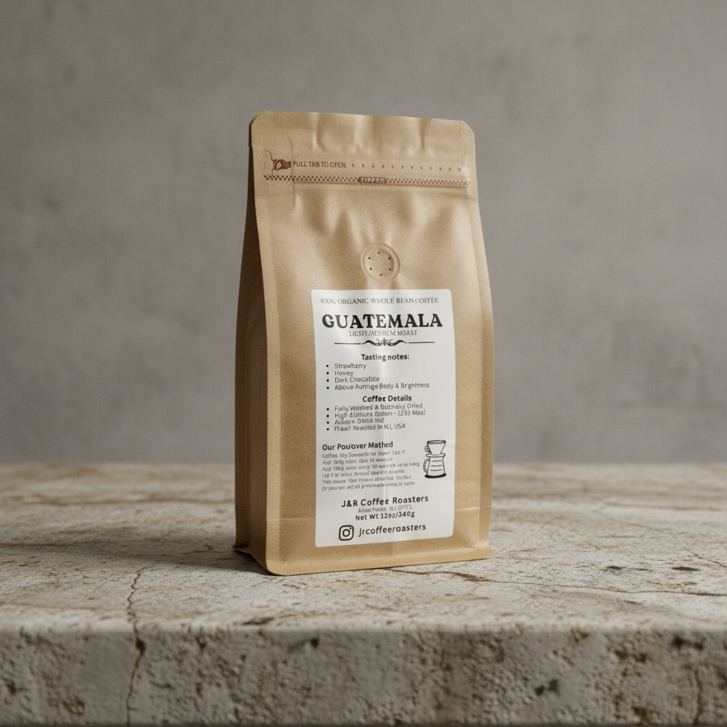 Guatemala Organic Volcanic Coffee - Light Roast 12oz/340g